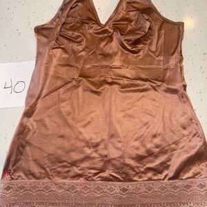Ruby Ribbon Pin-Up Cami - Brown Sugar, size 38 (Rare find)